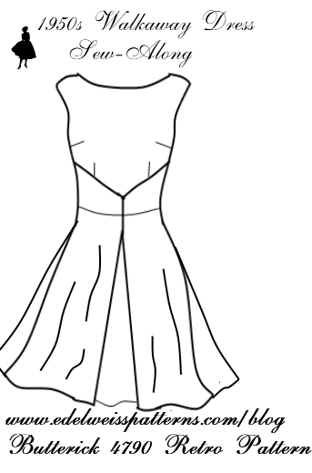 1950s-walkaway-dress-drawing 1950s-dress-clip-art