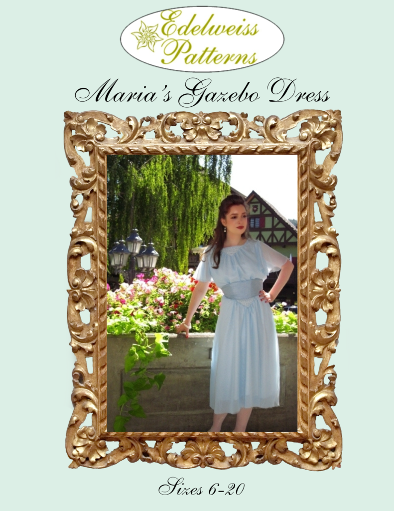 sound of music costume maria's blue dress