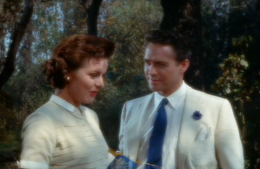 catherine-marshall-engagement-dress richard-todd-jean-peters-engagement-scene
