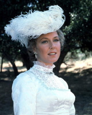 Karen Grassle as Caroline Ingalls Victorian "Little House on the Prairie" costume