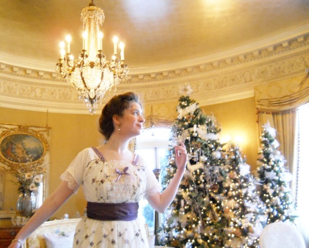 edwardian-tea-gown-christmas-dress lacy-edwardian-tea-dress-costume