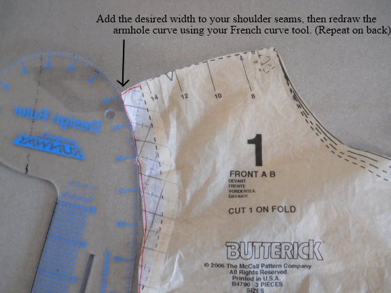 how-to-fit-butterick-4790-armhole