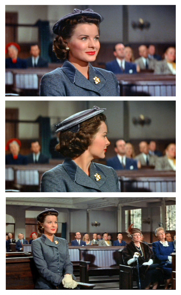 jean-peters-blue-church-suit-montage catherine-marshall-pastor's-wife-outfit