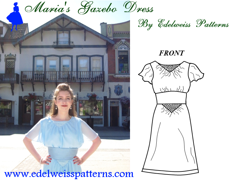 maria's-gazebo-dress-line-art maria's-dress-authentic-sound-of-music-costume