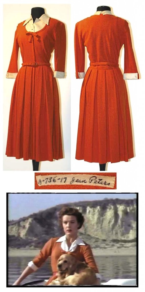 red-jean-peters-dress!! original-movie-costume-debbie-reynolds-collection
