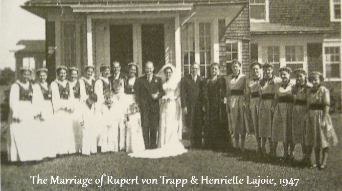 rupert-von-trapp-wedding-vermont von-trapp-family-wedding-1947