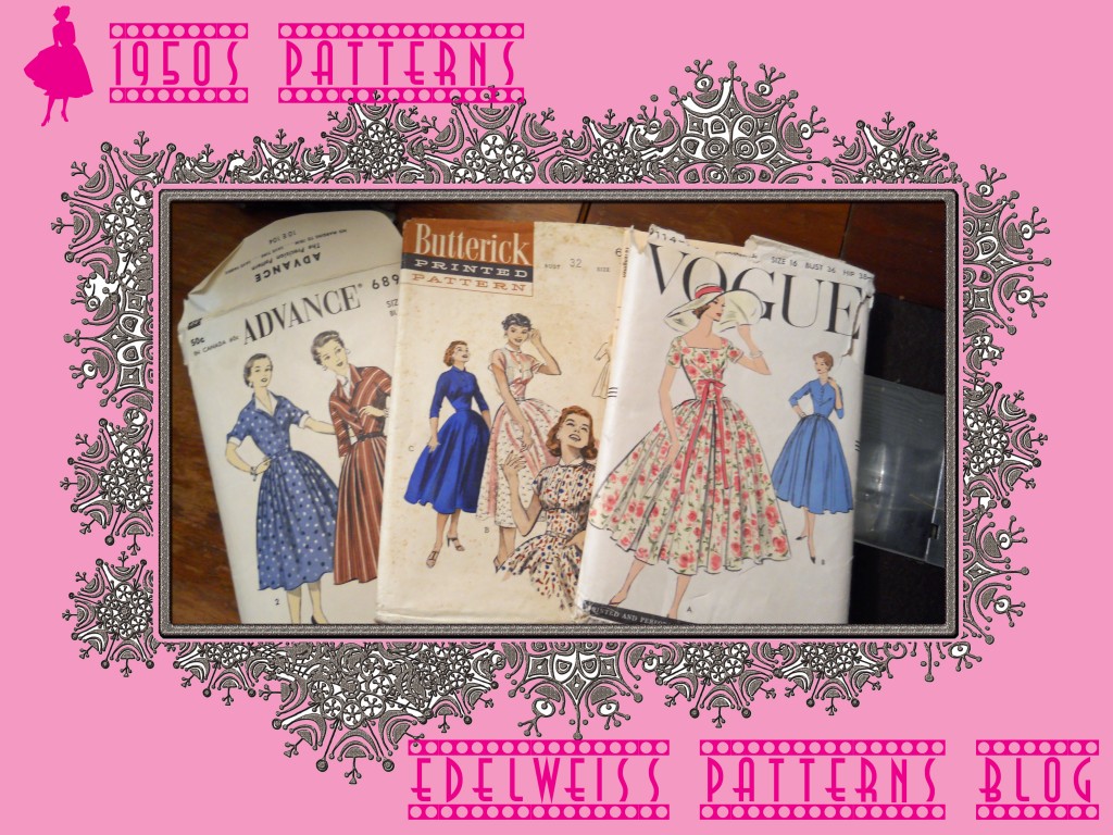 vintage-1950s-patterns-edelweiss-patterns 1950s-vintage-patterns-vogue-butterick-advance